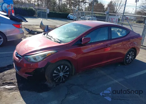 2016 Hyundai Elantra Se z USA, uszkodzony, nr VIN 5NPDH4AE2GH786621